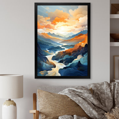 " Mountains Scenery Whispers "