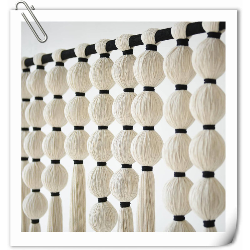 Grande décoration murale en macramé, décoration murale en macramé Sphericity