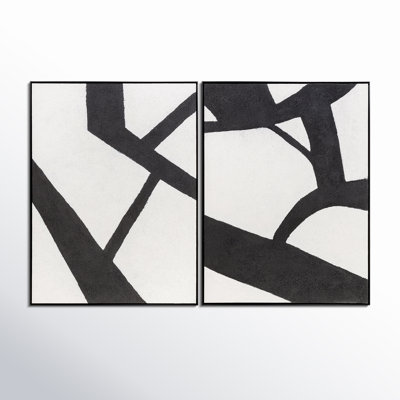Lucero "Abstract" 2-Piece Canvas Print