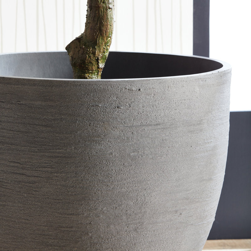 FIBRESTONE MALIBU TAPERED POTS, SET OF 2