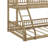 Twin XL Over Queen Bunk Bed With Ladder-1420551746