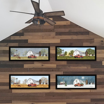 «Four Seasons Collection», art mural encadré pour le salon, la décoration murale de chambre à coucher