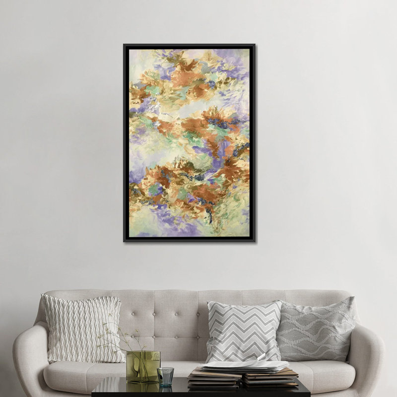 «When We Were Mermaids X», reproduction d'art sur toile tendue, H 26 po x l 18 po x P 1,5 po, Toile avec cadre noir