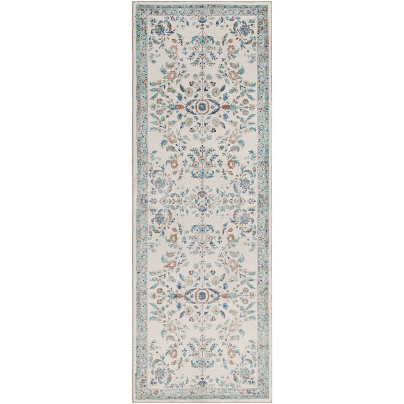 Tapis crème Berger, Tapis de couloir 2 pi 6 po x 7 pi 6 po