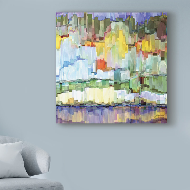 «Glacier Bay IV» par James Burghardt - impression sur toile tendue, H 18 po x l 18 po x P 2 po