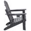 Ensemble de 2 fauteuils pliants en plastique Adirondack