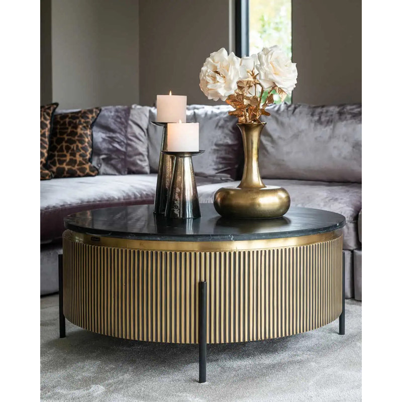 Ironville Marble Coffee Table