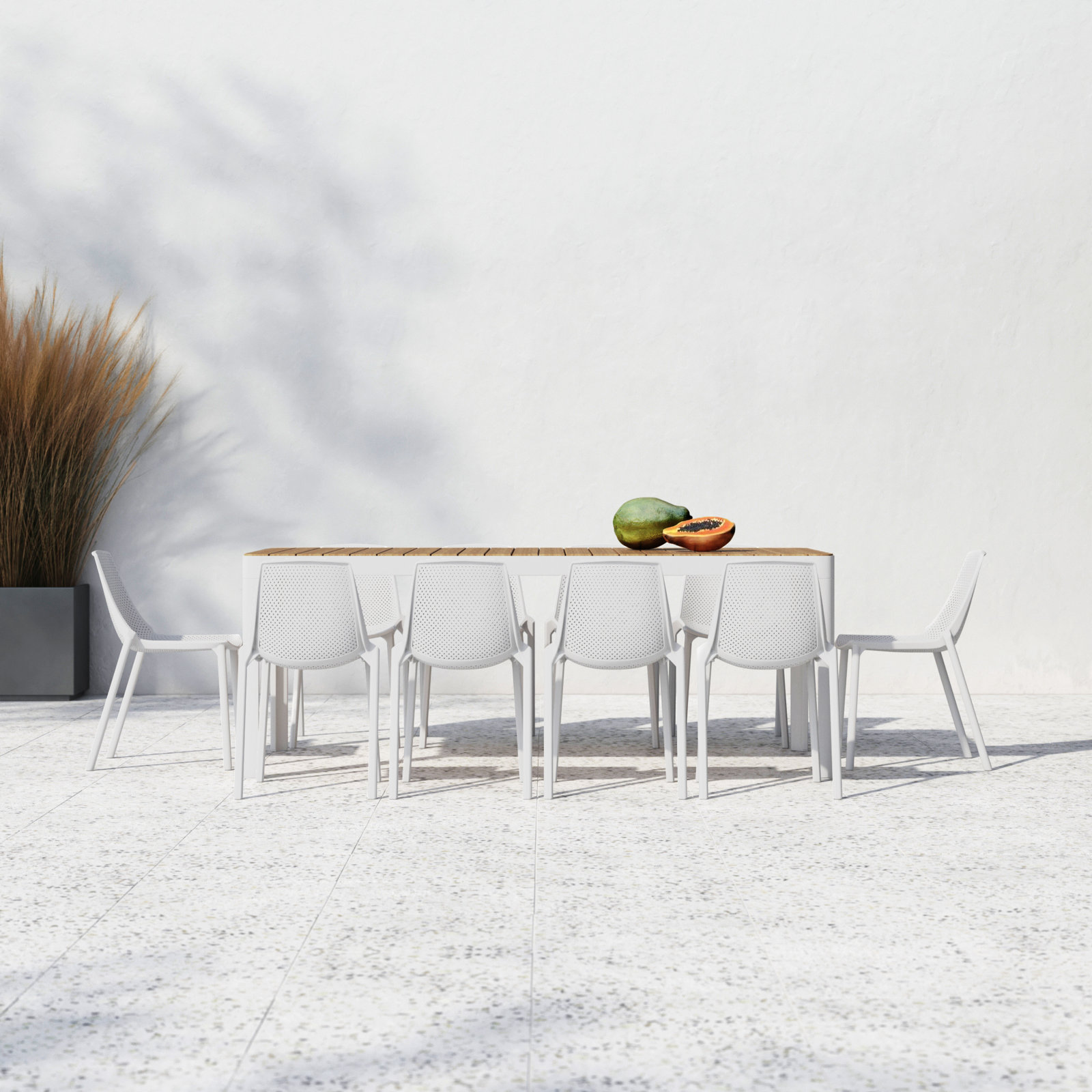 Rafael 82" Patio Dining Set