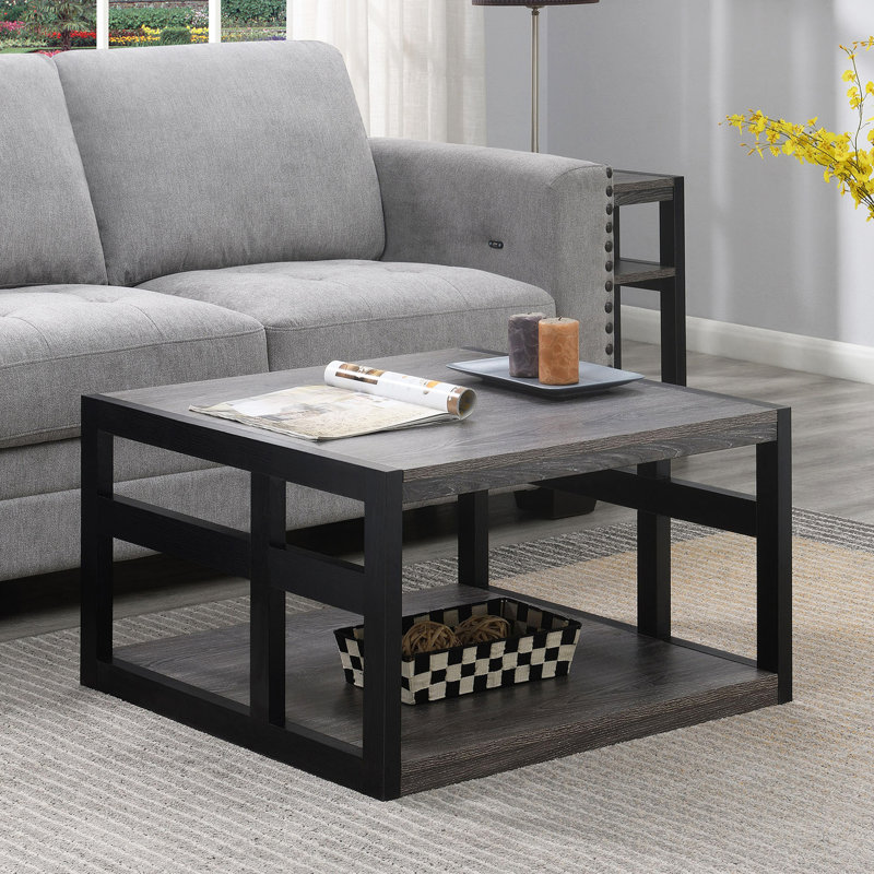Table basse Corralitos, Gris patiné, H 18 po x L 31,5 po