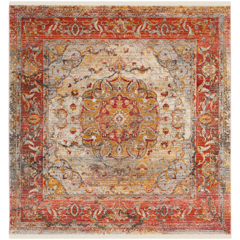 Tapis safran Johnsville, Carré 5 pi