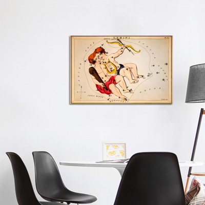 Gemini by Sidney Hall - Wrapped Canvas Print