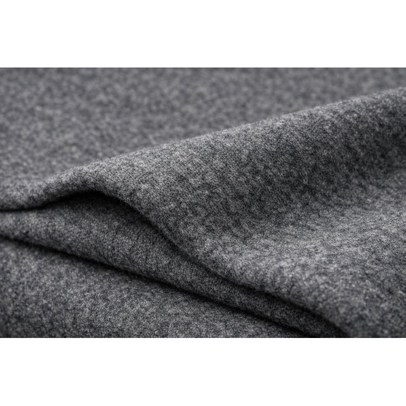 Ensemble de literie en flanelle 100 % coton, Ensemble de draps pour grand lit + un drap-housse , Gris mat