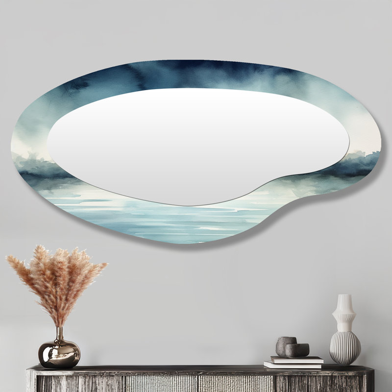 Grand miroir mural Sunset