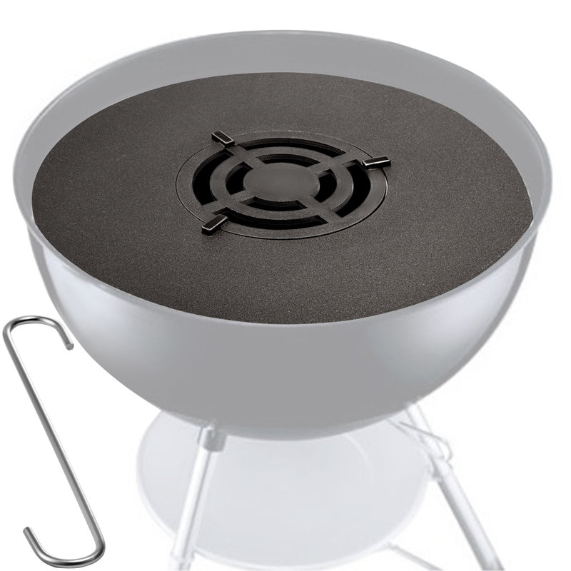 Plaque de cuisson antiadhésive en acier