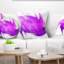 Motif abstrait fractal mauve - Coussin imprimé abstrait-30628625-30628629