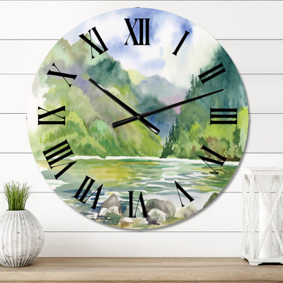 Horloge murale surdimensionnée