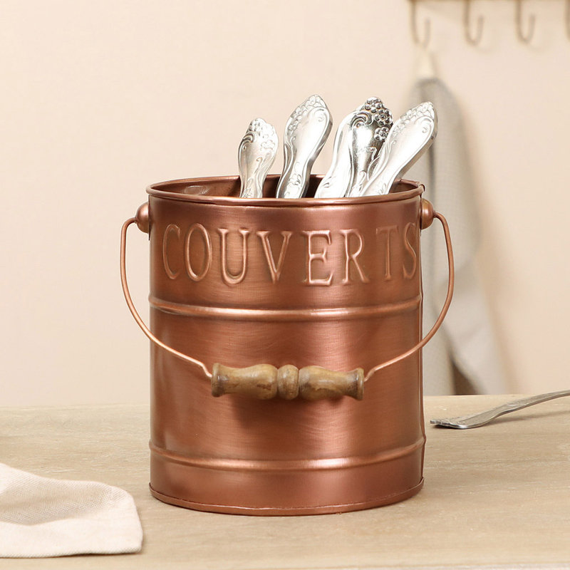 Brambly Cottage Decorative Bin, Copper