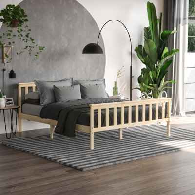 Solid Wood Bed