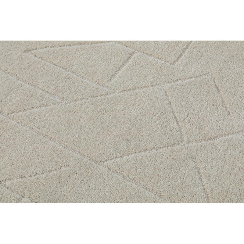 Tapis en laine touffeté à la main Orenthal, Rectangulaire 3 pi x 5 pi