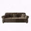 Velours Chesterfield canapé garniture cloutée capitonnée-1217001429