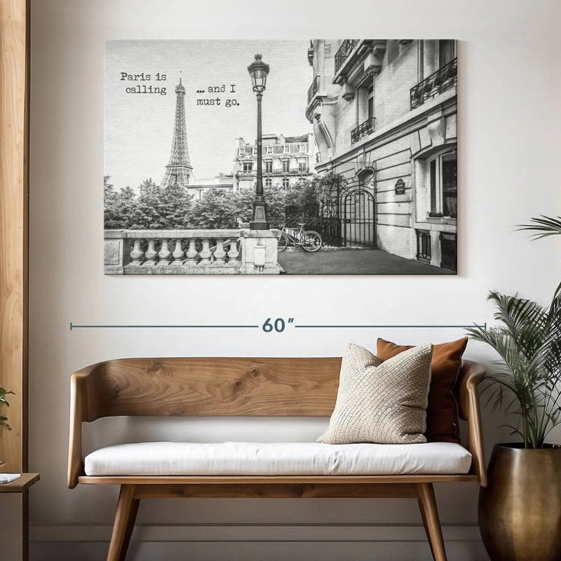 Rorry Paris Is Calling, 34" H x 51" W