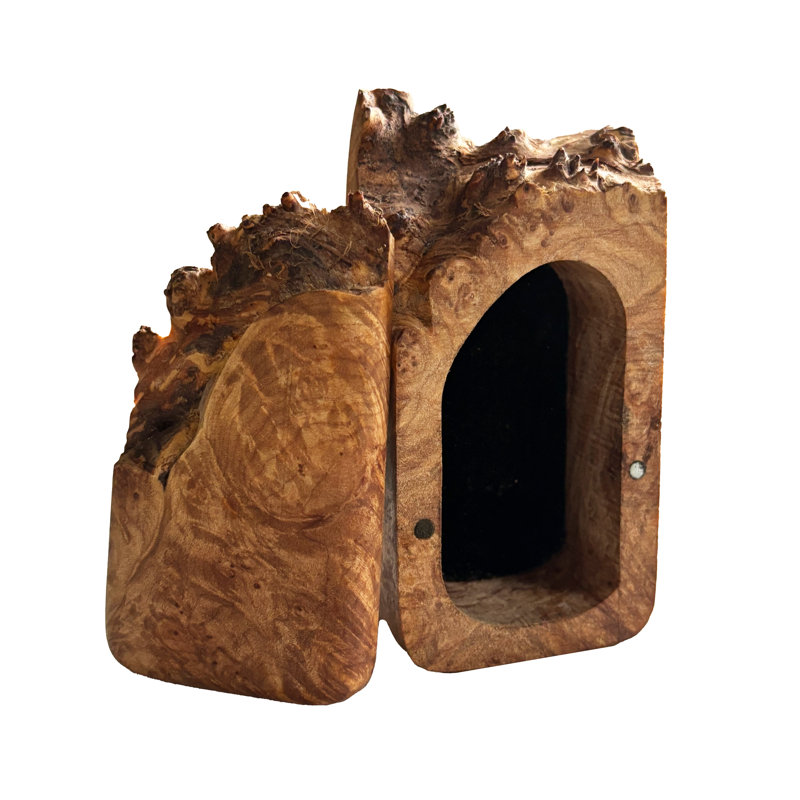 Boîte-cadeau Live Edge, H 2,5 po x l 4,5 po x P 1,5 po
