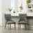 Button Tufted Solid Wood Wingback Hostess Chairs-1744448833