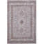 Tapis oriental gris / orange tissé à la machine Cainsville-1194746331
