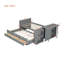 Lit plateforme multifonctionnel en bois-1058605124