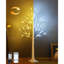 Bouleau lumineux, 48 lumières de bouleau DEL, intérieur extérieur ...
