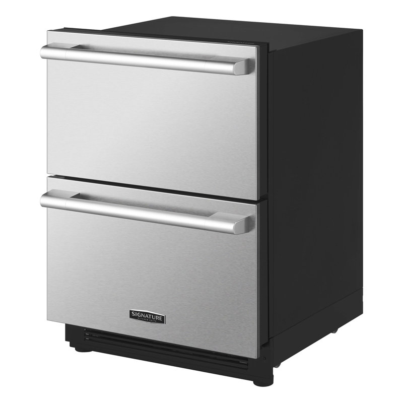 24" Integrated Undercounter Dual-Drawer Refrigerator