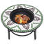 Eastchester Mosaic Fire Pit 68cm Ceramic-1947063471