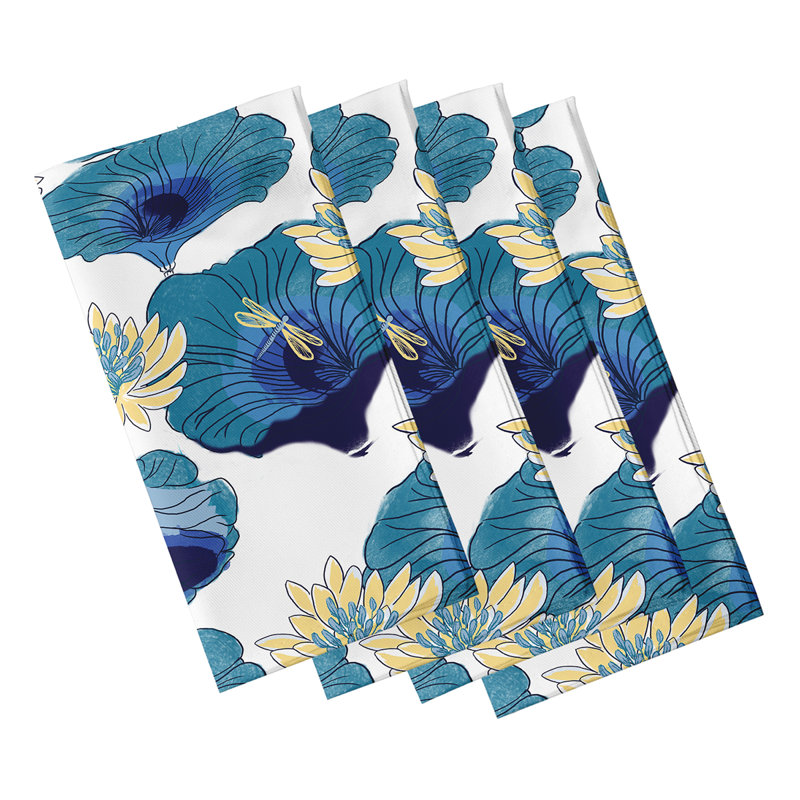 Serviette Amergin, Bleu sarcelle