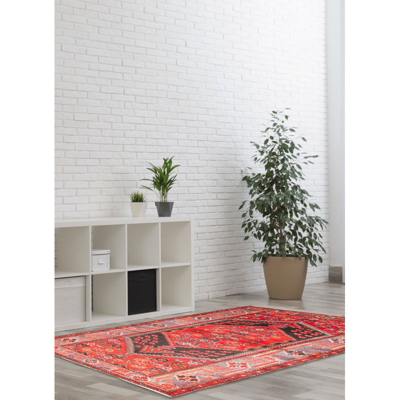 Tapis rouge Anadol 4 pi 2 po x 8 pi 0 po