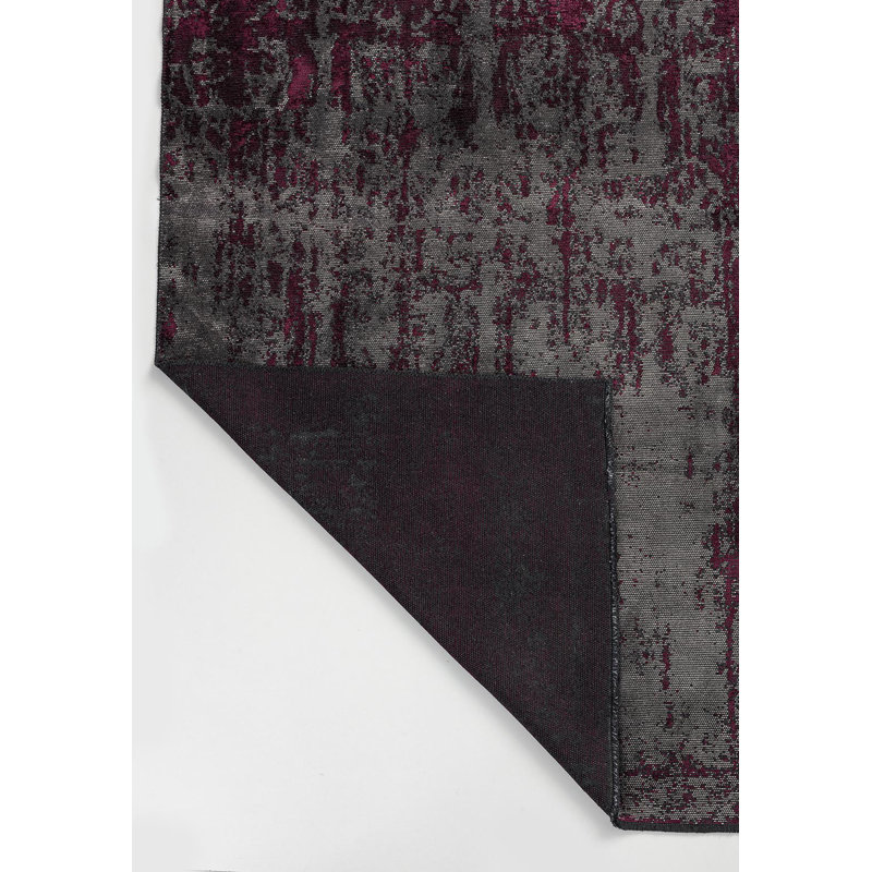 Basse Vintage Look Hand Loom Indoor / Outdoor Area Rug, Rectangle 6'7" x 9'10"
