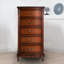 Armoire d'appoint en noyer massif et bois manufacturé