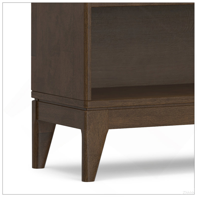 Harper 4-Shelf Low Bookcase