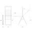 Brabantia HangOn Foldable Clothes Drying Rack with Garment Rail (82 Feet)-63934762