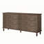 Commode en bois avec glissières à fermeture automatique et poignées en cuivre-129230479-129230481