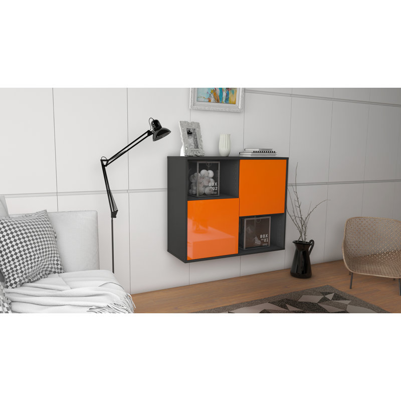 Rosenblatt 92cm Sideboard, Orange