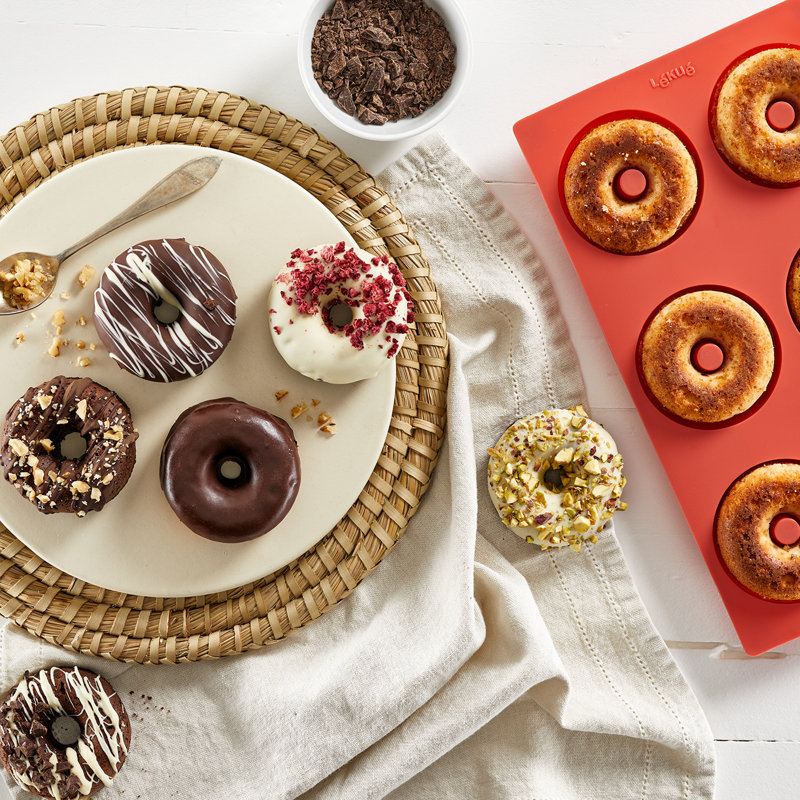 Lékué Silicone Doughnuts Mould