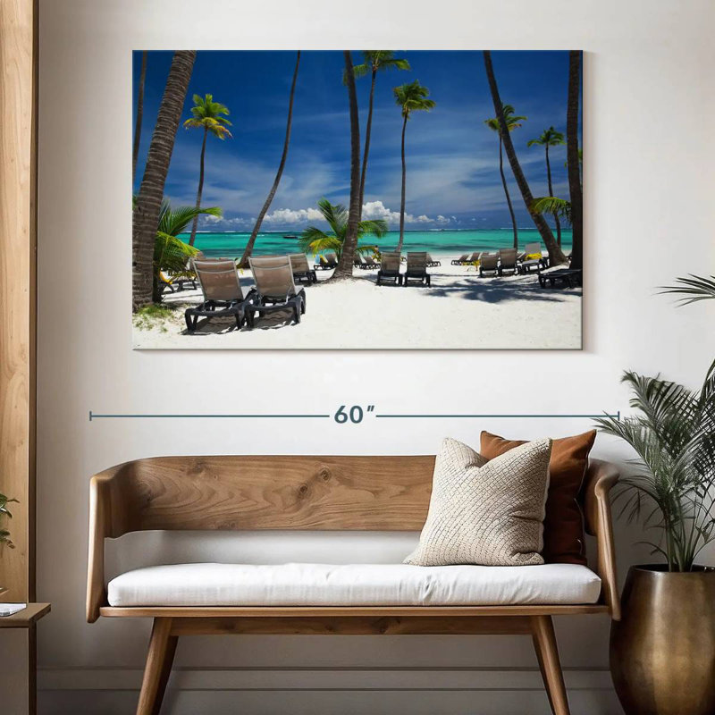 Gillard Bavaro Beach Scene View, 34" H x 51" W