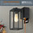 Iron Wall Light with GFCI Outlets
