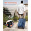 Valise extensible 20 pouces avec roulettes Valise de transport