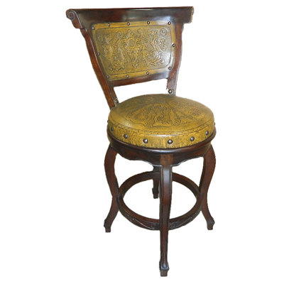 Spanish Swivel Bar Stool