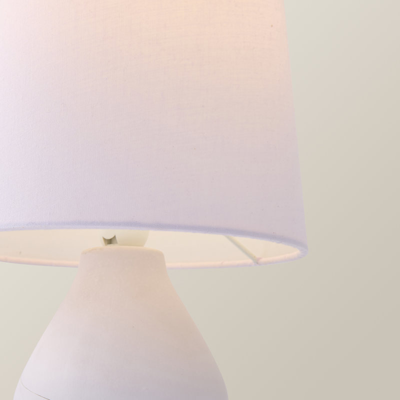 Daiva Ceramic Table Lamp, Purple, Yes