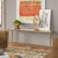 Caracole Classic 77'' W Glass Console Table