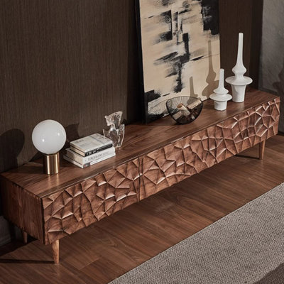 Meuble télé en bois massif Creative s design