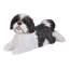 Shih Tzu Lying Down Statue-1058368216