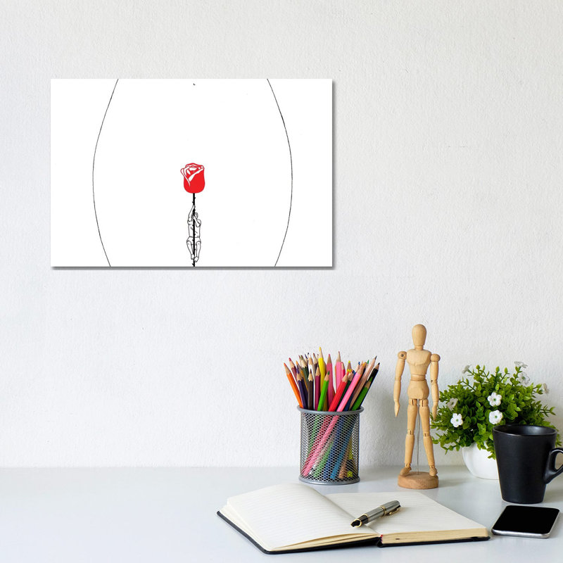 Rise 1 Piece Wall Art on Canvas, 20.32 cm H x 30.48 cm W, Wrapped Canvas